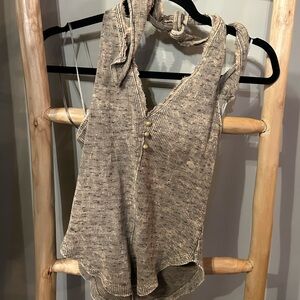 Pilcro Halter Henley